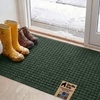 image:imageGORILLA GRIP HydroABSORB Door Mat for Indoor Outdoor Use 29x17 BlackGreen