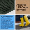 image:imageGORILLA GRIP HydroABSORB Door Mat for Indoor Outdoor Use 29x17 BlackGreen