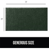 image:imageGORILLA GRIP HydroABSORB Door Mat for Indoor Outdoor Use 29x17 BlackGreen