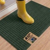 image:imageGORILLA GRIP HydroABSORB Door Mat for Indoor Outdoor Use 29x17 BlackGreen