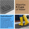 image:imageGORILLA GRIP HydroABSORB Door Mat for Indoor Outdoor Use 29x17 BlackGrey