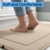 image:imageGORILLA GRIP Indoor Door Mat Rubber Backing Entry Rug 29x17 GrayBeige