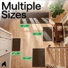 image:imageGORILLA GRIP Indoor Door Mat Rubber Backing Entry Rug 29x17 GrayBrown