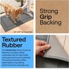 image:imageGORILLA GRIP Indoor Door Mat Rubber Backing Entry Rug 29x17 GrayGrey