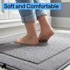 image:imageGORILLA GRIP Indoor Door Mat Rubber Backing Entry Rug 29x17 GrayGrey