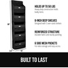 image:imageGORILLA GRIP Over the Door Shoe Organizer 24 Large Pockets BlackBlack