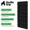 image:imageGORILLA GRIP Over the Door Shoe Organizer 24 Large Pockets BlackBlack