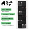 image:imageGORILLA GRIP Over the Door Shoe Organizer 24 Large Pockets BlackBlack