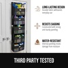 image:imageGORILLA GRIP Over the Door Shoe Organizer 24 Large Pockets BlackBlack