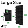 image:imageGORILLA GRIP Over the Door Shoe Organizer 24 Large Pockets BlackBlack
