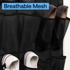 image:imageGORILLA GRIP Over the Door Shoe Organizer 24 Large Pockets BlackBlack