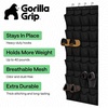 image:imageGORILLA GRIP Over the Door Shoe Organizer 24 Large Pockets BlackBlack
