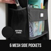 image:imageGORILLA GRIP Over the Door Shoe Organizer 24 Large Pockets BlackBlack