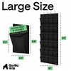 image:imageGORILLA GRIP Over the Door Shoe Organizer 24 Large Pockets BlackBlack