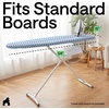 image:imageGORILLA GRIP Padded Ironing Board Cover 15x54 SilverBlue Dots