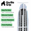 image:imageGORILLA GRIP Padded Ironing Board Cover 15x54 SilverBlue Dots