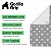 image:imageGORILLA GRIP Padded Ironing Board Cover 15x54 SilverDots