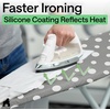 image:imageGORILLA GRIP Padded Ironing Board Cover 15x54 SilverDots