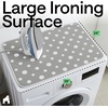 image:imageGORILLA GRIP Padded Ironing Board Cover 15x54 SilverDots