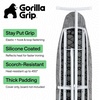 image:imageGORILLA GRIP Padded Ironing Board Cover 15x54 SilverGray Floral