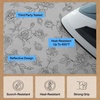 image:imageGORILLA GRIP Padded Ironing Board Cover 15x54 SilverGray Floral