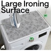 image:imageGORILLA GRIP Padded Ironing Board Cover 15x54 SilverGray Floral