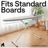 image:imageGORILLA GRIP Padded Ironing Board Cover 15x54 SilverGray Silver