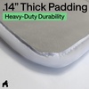 image:imageGORILLA GRIP Padded Ironing Board Cover 15x54 SilverGray Silver
