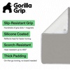 image:imageGORILLA GRIP Padded Ironing Board Cover 15x54 SilverGray Silver