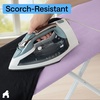 image:imageGORILLA GRIP Padded Ironing Board Cover 15x54 SilverLight Purple
