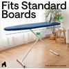 image:imageGORILLA GRIP Padded Ironing Board Cover 15x54 SilverNavy