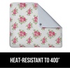 image:imageGORILLA GRIP Padded Ironing Board Cover 15x54 SilverPink Floral