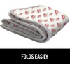 image:imageGORILLA GRIP Padded Ironing Board Cover 15x54 SilverPink Floral