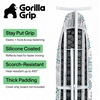 image:imageGORILLA GRIP Padded Ironing Board Cover 15x54 SilverSpiral GrayWhiteTurquoise