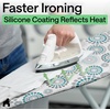 image:imageGORILLA GRIP Padded Ironing Board Cover 15x54 SilverSpiral GrayWhiteTurquoise