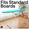 image:imageGORILLA GRIP Padded Ironing Board Cover 15x54 SilverTurquoise