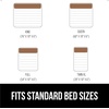 image:imageGORILLA GRIP Patented Bed Wedge Pillow for Headboard Gap Queen Soft GraySoft Gray