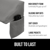 image:imageGORILLA GRIP Patented Bed Wedge Pillow for Headboard Gap Queen Soft GraySoft Gray