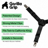 image:imageGORILLA GRIP Patented Fitted Bed Sheet Holders for Corners 4 Pack WhiteBlack