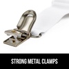 image:imageGORILLA GRIP Patented Fitted Bed Sheet Holders for Corners 4 Pack WhiteWhite