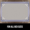 image:imageGORILLA GRIP Patented Fitted Bed Sheet Holders for Corners 4 Pack WhiteWhite