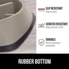 image:imageGORILLA GRIP Patented Slow Feeder Dog and Cat Bowl BPA Free 2 Cup GrayBeige