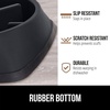 image:imageGORILLA GRIP Patented Slow Feeder Dog and Cat Bowl BPA Free 2 Cup GrayBlack