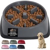 image:imageGORILLA GRIP Patented Slow Feeder Dog and Cat Bowl BPA Free 2 Cup GrayGray
