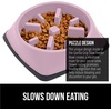 image:imageGORILLA GRIP Patented Slow Feeder Dog and Cat Bowl BPA Free 2 Cup GrayPink