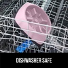 image:imageGORILLA GRIP Patented Slow Feeder Dog and Cat Bowl BPA Free 2 Cup GrayPink