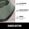 image:imageGORILLA GRIP Patented Slow Feeder Dog and Cat Bowl BPA Free 2 Cup GraySage
