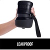 image:imageGORILLA GRIP Portable Dog Water Bottle Food Grade Silicone 12oz BlackBlack
