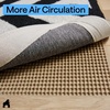 image:imageGORILLA GRIP Slip Resistant Rug Gripper Pads for Hardwood Floor 2x3 CreamBeige