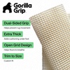 image:imageGORILLA GRIP Slip Resistant Rug Gripper Pads for Hardwood Floor 2x3 CreamCream